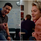 Mario Lopez as A.C. Slater; Mitchell Hoog as Mac Morris on Saved By The Bell (Screenshots)